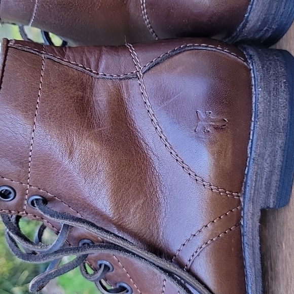 NWOB Frye Tyler lace-up boots size 5.5/6N - Picture 14 of 14